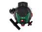Un aspirateur Parkside avec différents embouts.