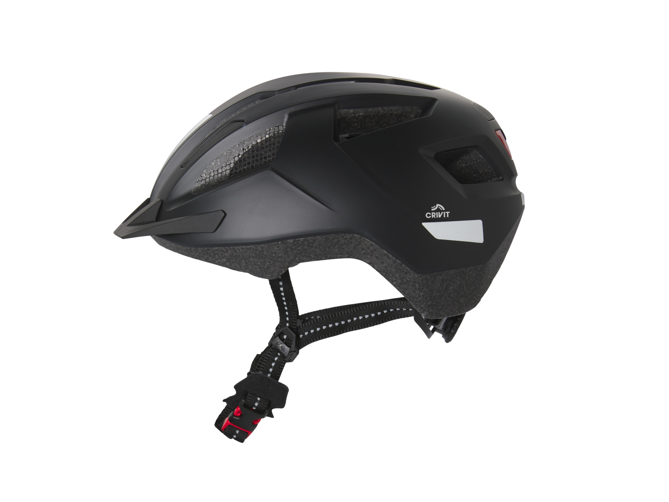 CRIVIT Casque de vélo avec feu arrière - 10