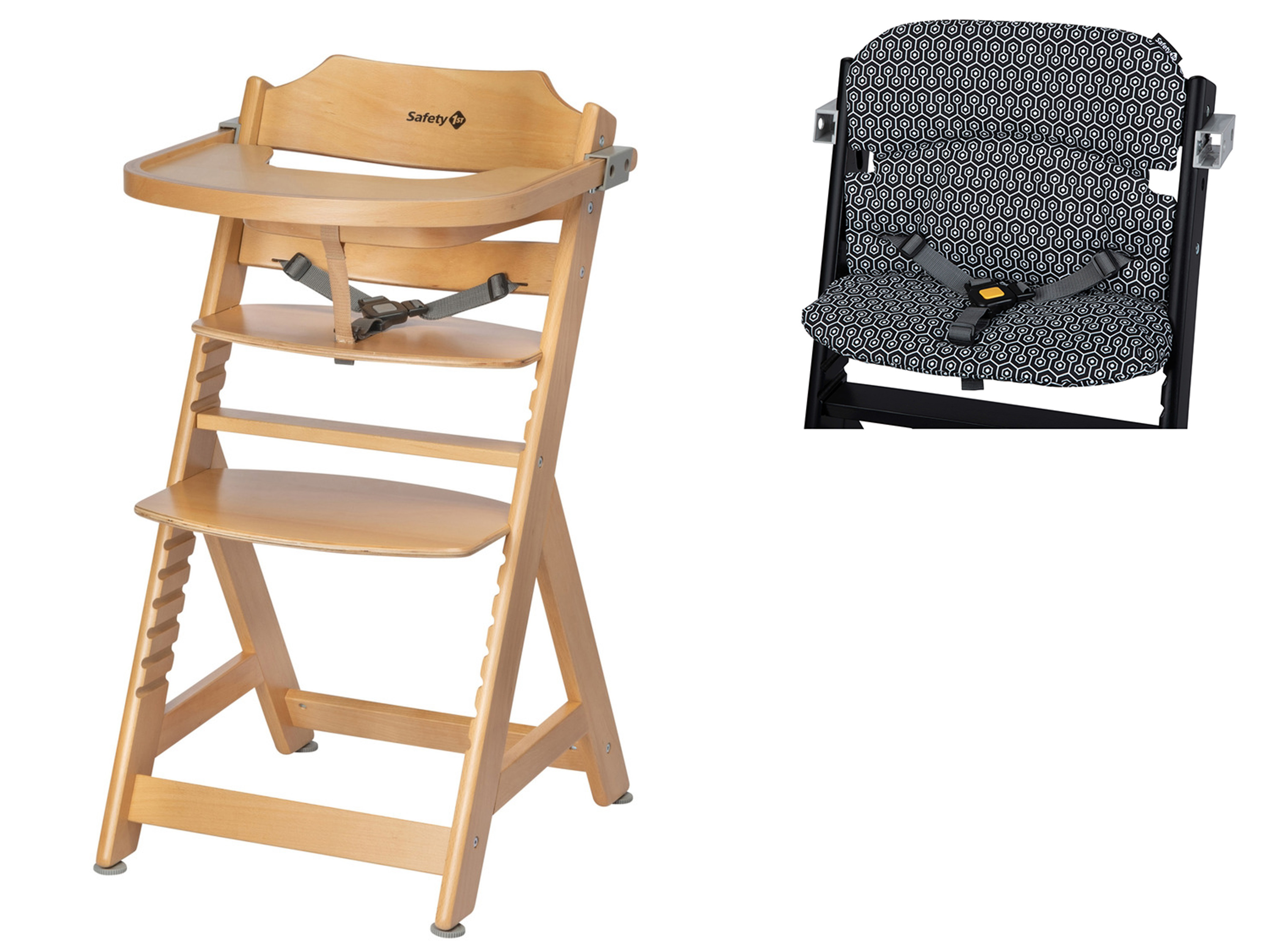 Safety 1st Chaise haute évolutive Toto + Coussin d'assise
