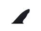 Aileron de surf noir pour planches de surf ou paddleboards.