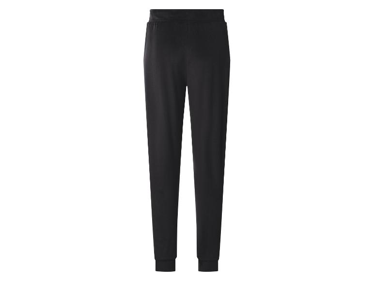 Pantalon de survêtement noir pour homme, vue arrière.