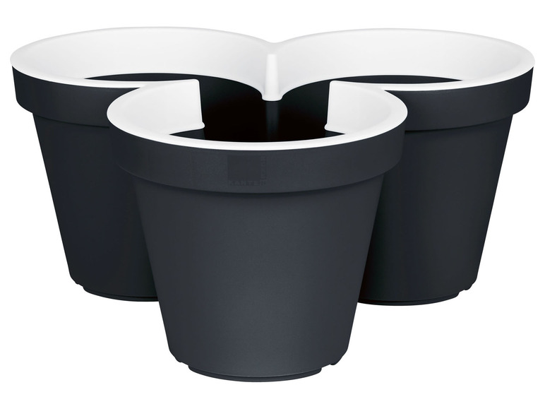 Aller en mode plein écran : PARKSIDE® Pot à plantes, plastique, 3 pièces, empilable - Image 6