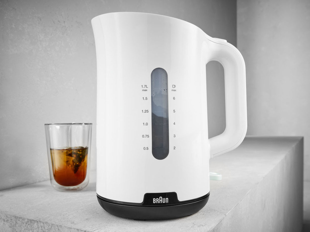 BRAUN Bouilloire WK1100, 1,7 L, 2200 W (blanc)