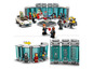 LEGO Marvel Avengers Le laboratoire d'Iron Man avec les figurines d'Iron Man, War Machine et Black Panther.