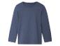 T-shirt bleu à manches longues pour enfant.