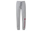 Pantalon de survêtement gris avec le logo de Poudlard.