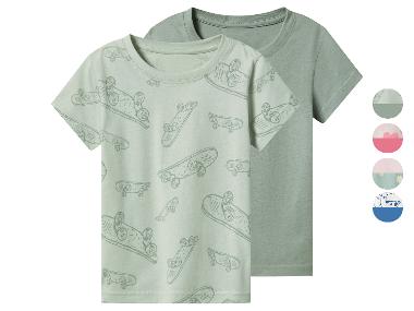 lupilu® Lot de 2 t-shirts enfant