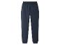 Pantalon de survêtement bleu marine.