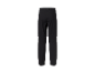 Pantalon de randonnée noir convertible.