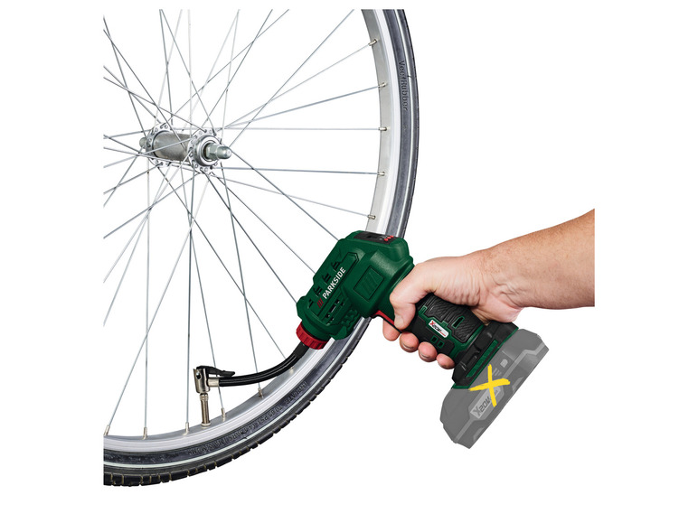 Aller en mode plein écran : PARKSIDE® Compresseur/pompe à air sans fil PAK 20-Li B2, 20 V - Image 4