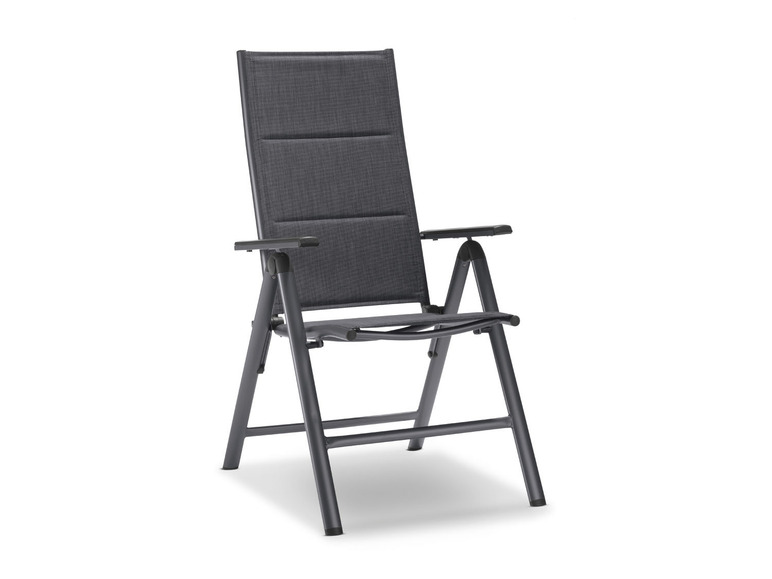 Aller en mode plein écran : LIVARNO home Set de table de jardin extensible + 4 fauteuils Toronto en aluminium, anthracite - Image 18