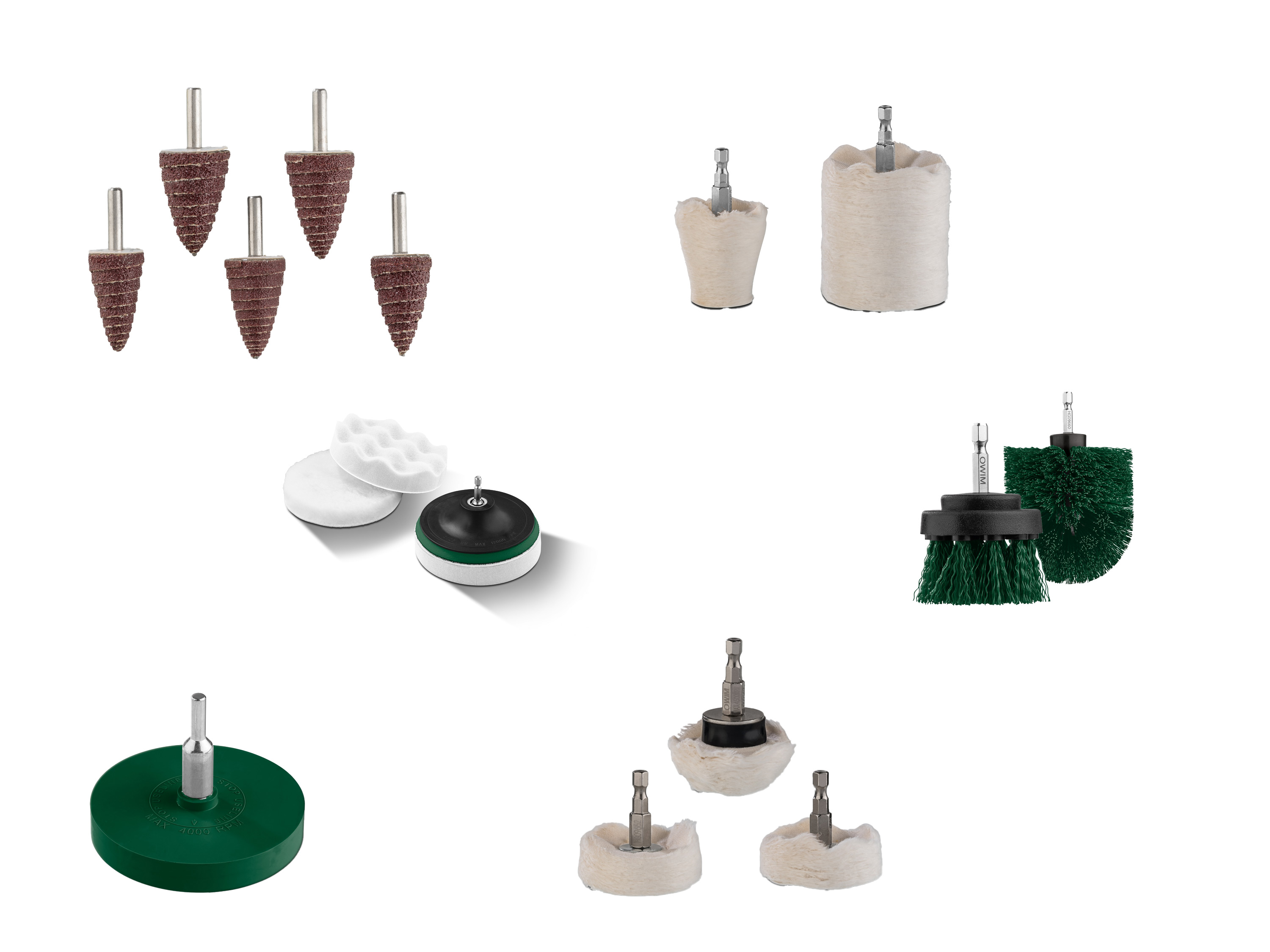 PARKSIDE® Coffret d'accessoires de polissage