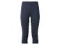 Legging capri bleu foncé pour femme