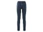Jeans skinny bleu foncé pour femme.