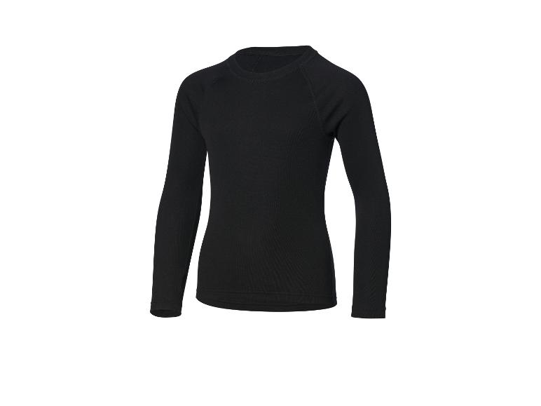 T-shirt noir à manches longues