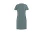 Robe t-shirt femme vert-gris, vue arrière