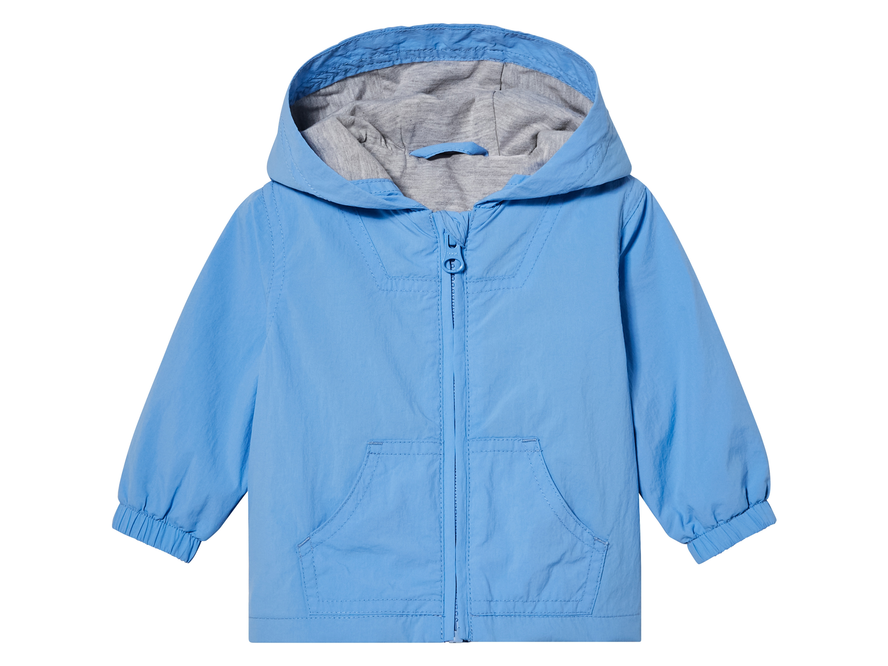 lupilu® Veste coupe-vent bébé (bleu, 0-2 mois)