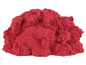 Un tas de sable rouge pour jouer.