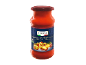 Bocal de sauce tomate pour pâtes au porc fumé, étiqueté 'Pasta Sauce alla Toscana'.