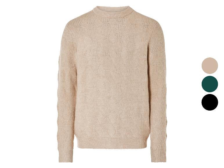 Pull en maille beige à manches longues