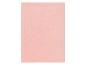 Doux plaid rose pâle en polaire.