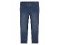 Un jean skinny bleu pour fille.
