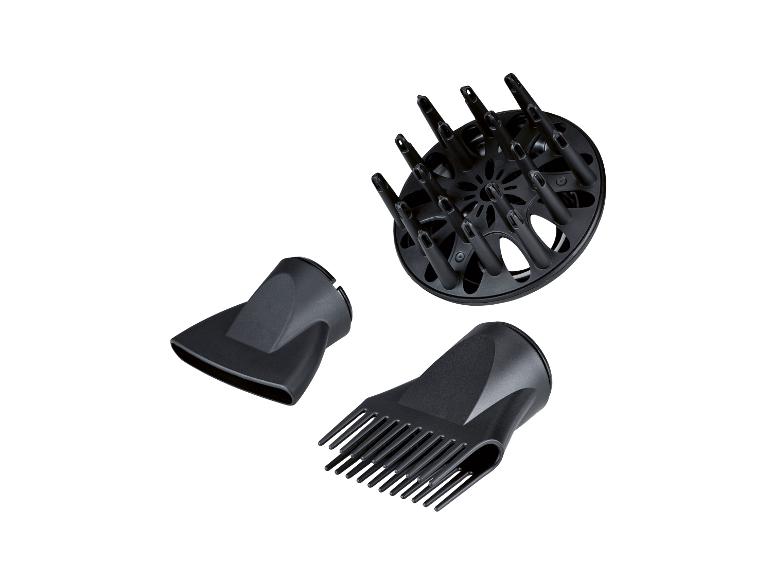 Accessoires pour sèche-cheveux: diffuseur, concentrateur et peigne