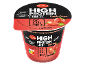 Crème de quark fraise riche en protéines, sans sucre ajouté, faible en gras.