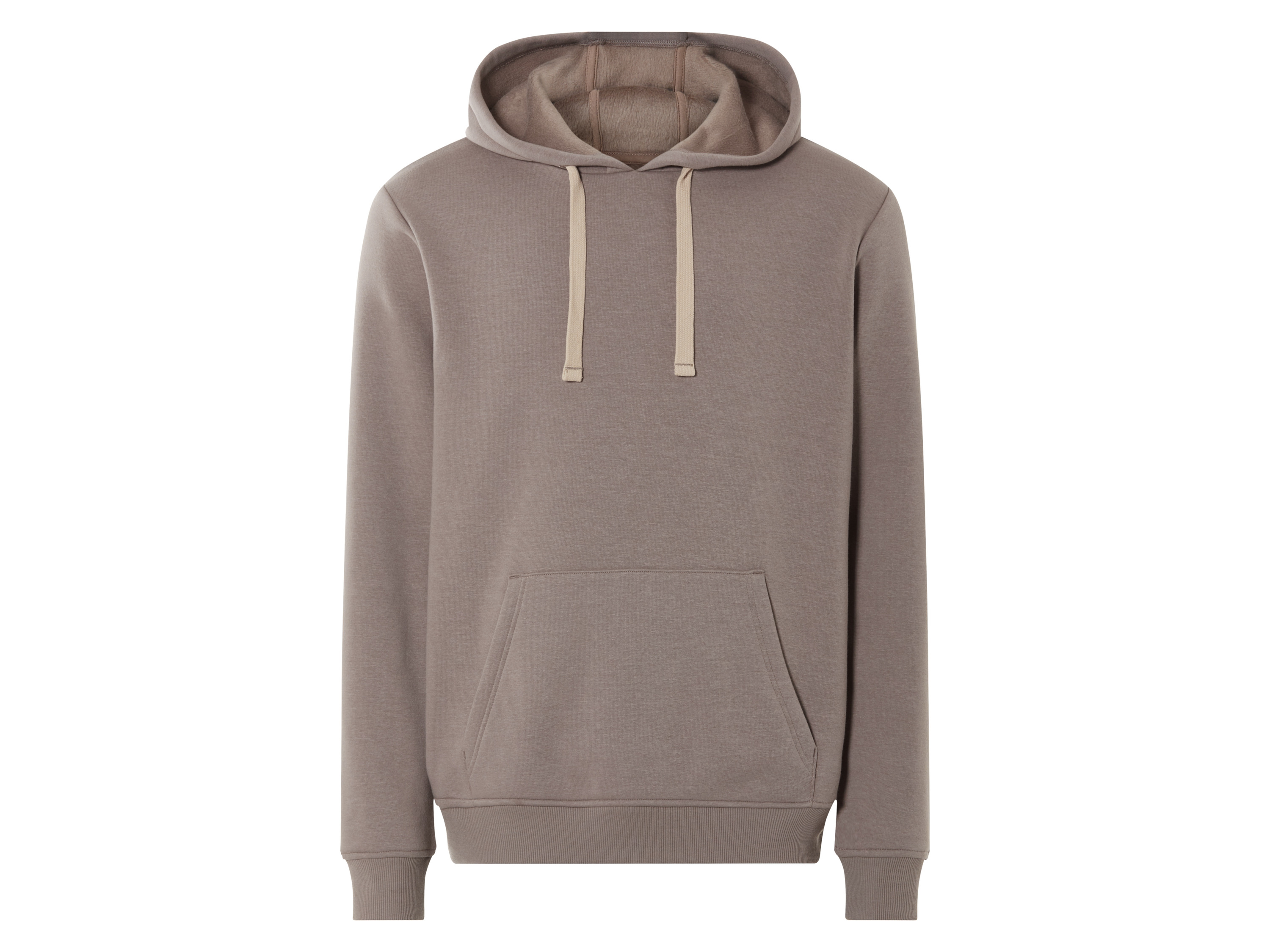 LIVERGY® Sweat à capuche homme (S, taupe)