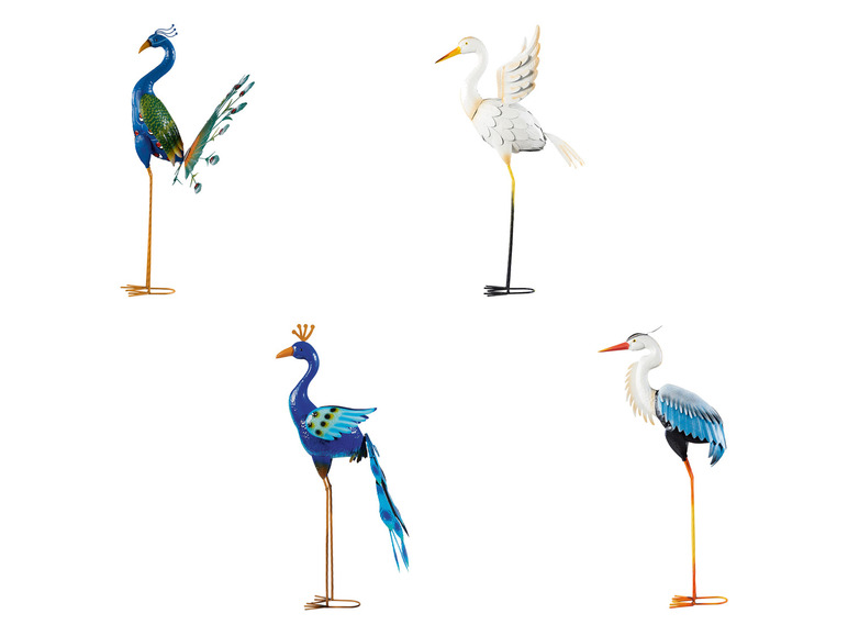 Aller en mode plein écran : LIVARNO home Oiseau décoratif en métal - Image 1