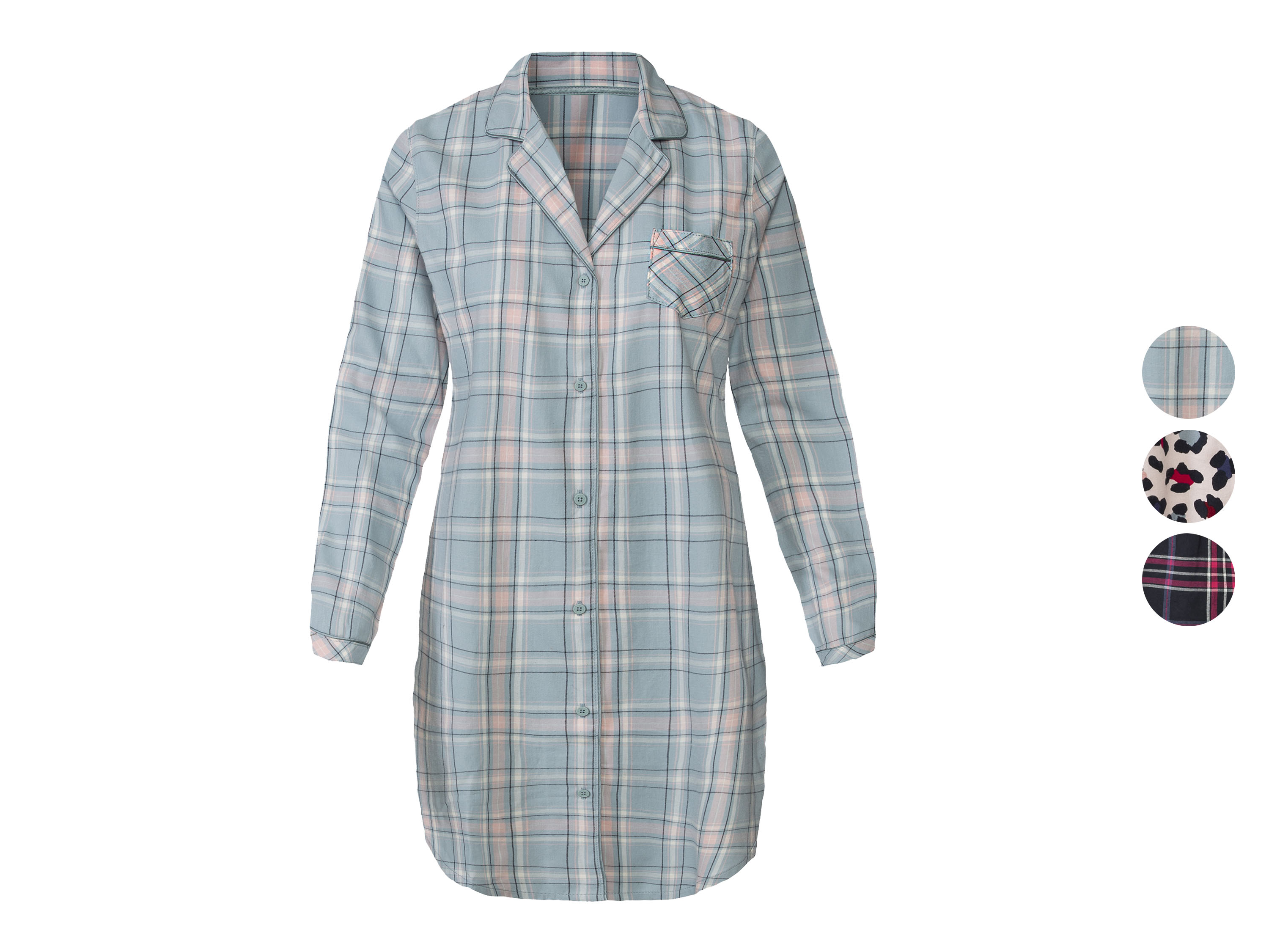 esmara® Chemise de pyjama longue femme