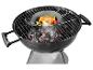 Saumon et légumes grillés dans un barbecue avec une poêle.