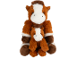 Peluche cheval avec son poulain