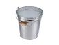Seau en métal galvanisé avec anse, 10L.