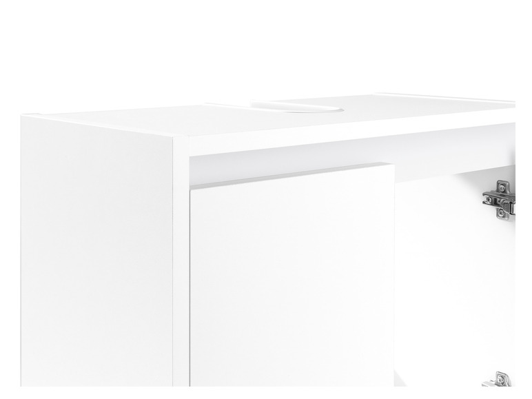 Aller en mode plein écran : LIVARNO home Meuble sous-vasque Oslo, 60 x 55 x 28 cm, blanc - Image 8