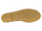 La semelle d'une espadrille en jute et en caoutchouc.