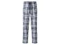 Pantalon de pyjama à carreaux dans les tons gris et blanc