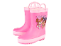 Bottes de pluie roses Paw Patrol pour filles.
