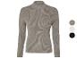 Pull col roulé côtelé disponible en plusieurs couleurs.