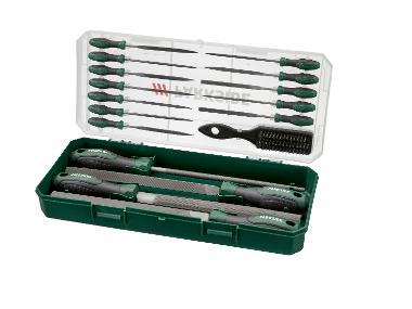 PARKSIDE® Set de limes d’atelier, 17 pièces