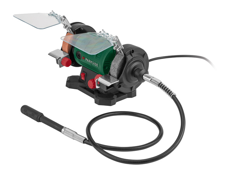 Aller en mode plein écran : Touret à meuler double avec arbre flexible PDFW 120 B3, 120 W - Image 5