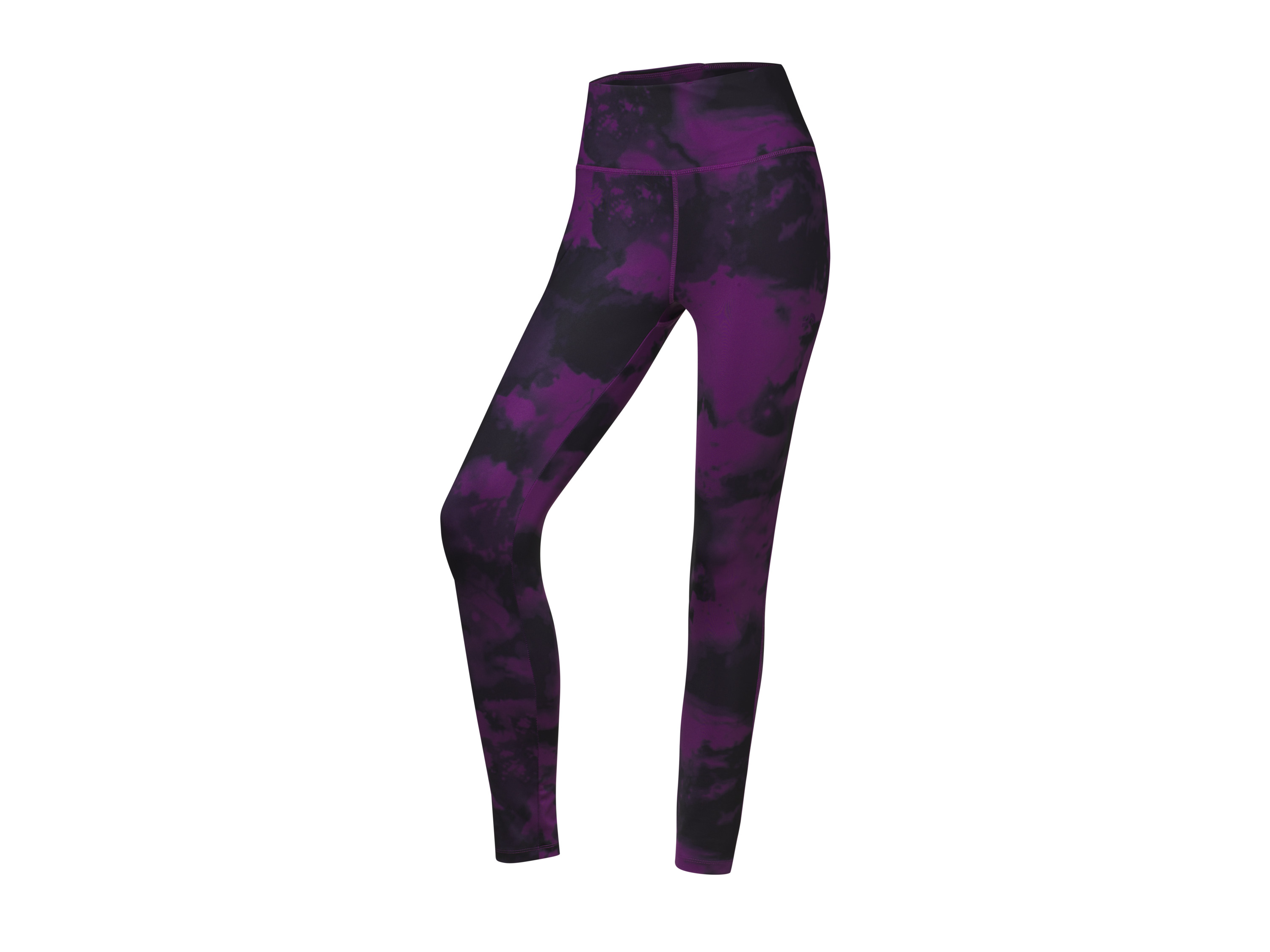 CRIVIT Legging technique femme (noir/violet, S(34/36))