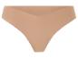 Culotte beige clair.