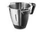 Bol en acier inoxydable pour robot culinaire.