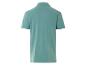 Polo bleu-vert à manches courtes pour homme.