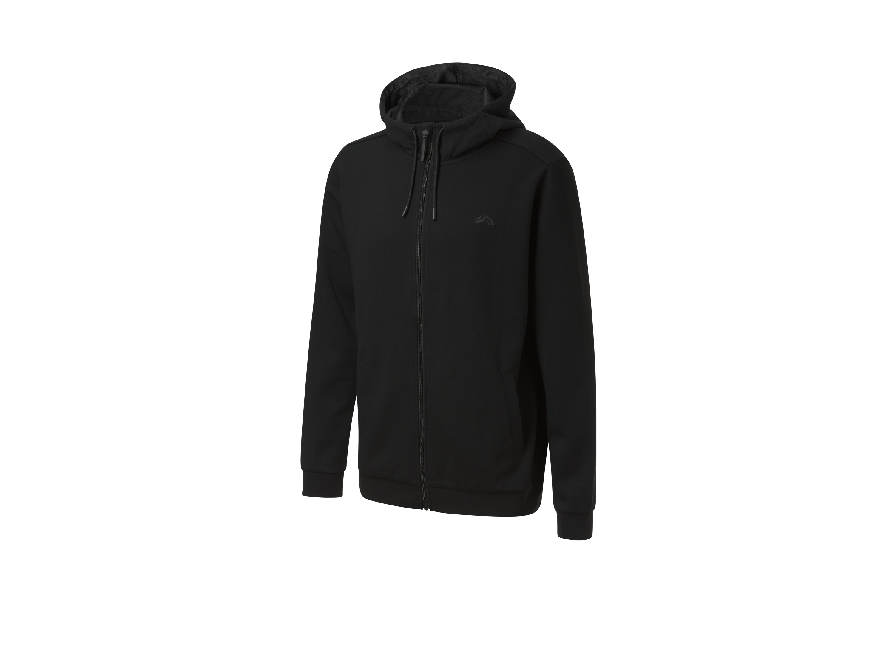 CRIVIT Sweat zippé homme (noir, S)