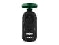 Une prise extérieure noire Parkside avec un couvercle de protection vert.