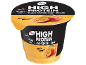 Quark hyperprotéiné pêche-fruit de la passion, faible en gras, sans sucres ajoutés.