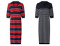 Deux robes rayées à col polo.