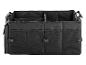 Organisateur de coffre de voiture noir pliable avec compartiments et poches en filet